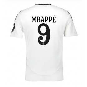 Real Madrid Kylian Mbappe #9 Hjemme skjorte 2024-25 Kortermet